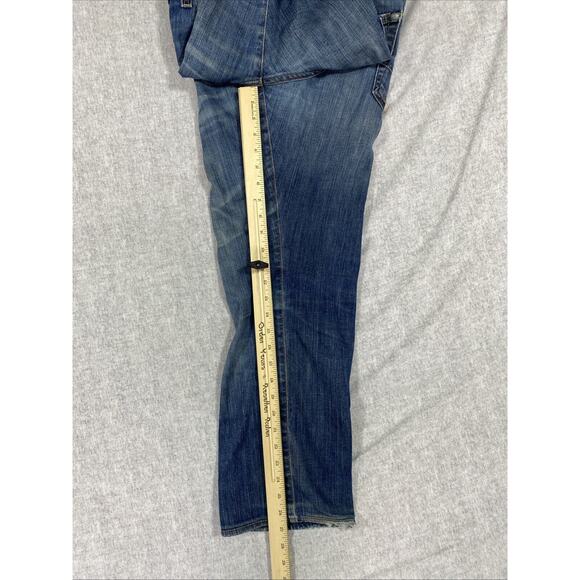 AG Adriano Goldschmied Jeans Men Tag 32 Actual 33x26.5 Blue Protege Straight USA - Picture 10 of 15